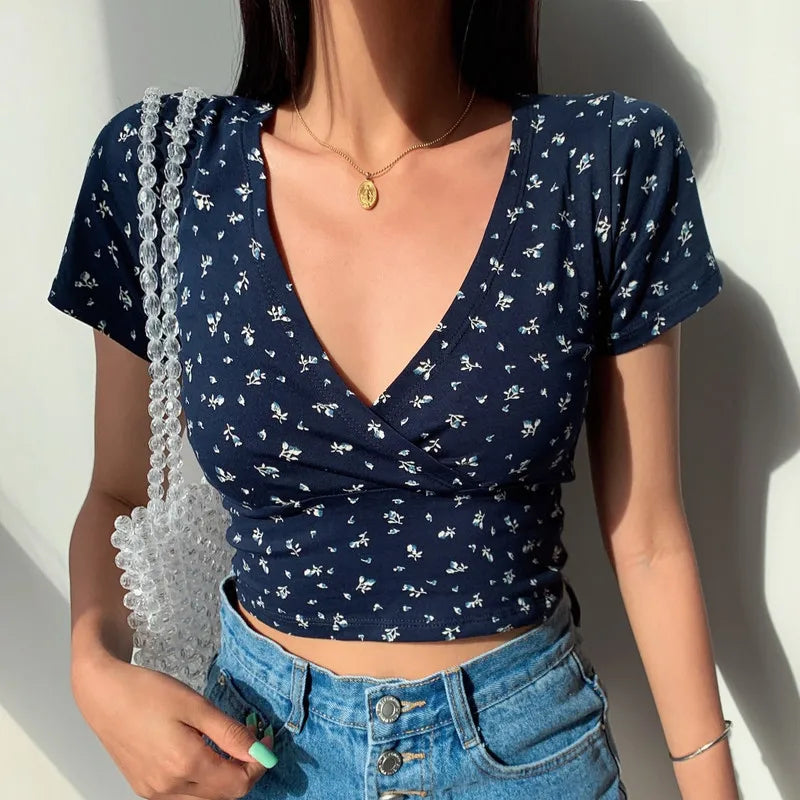 French Floral Tee