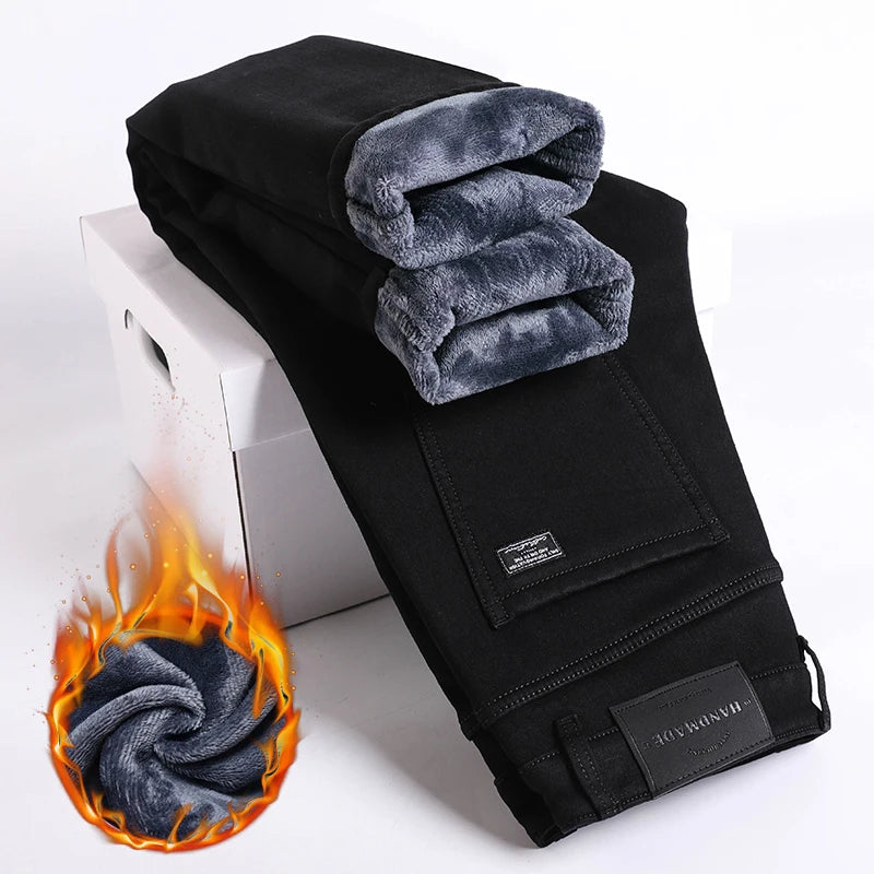 WinterPlush Straight Jeans