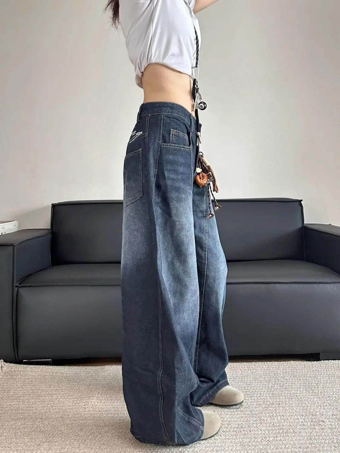 Vintage Embroidered Jeans
