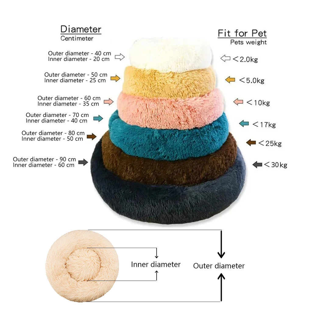 CozyRound Pet Bed