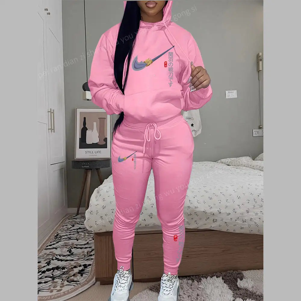 UrbanPrint Hoodie Set