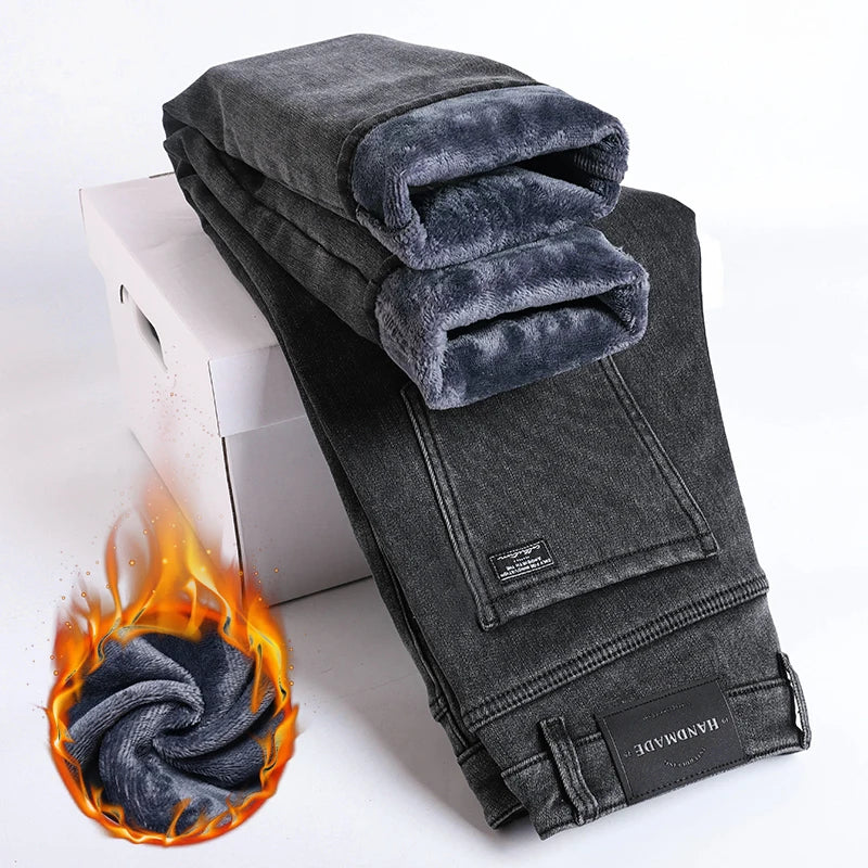 WinterPlush Straight Jeans