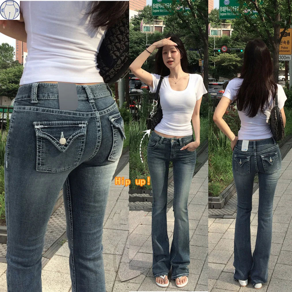 GothicBuddha Flare Jeans