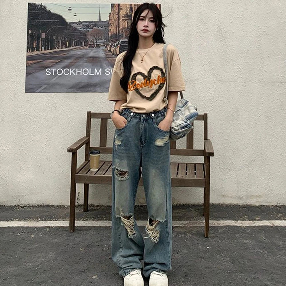 RetroRift Wide Jeans