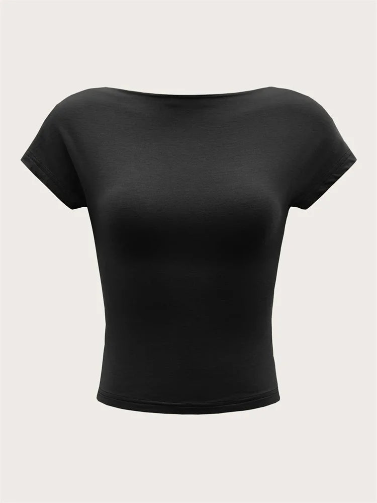 Backless Baby Tee