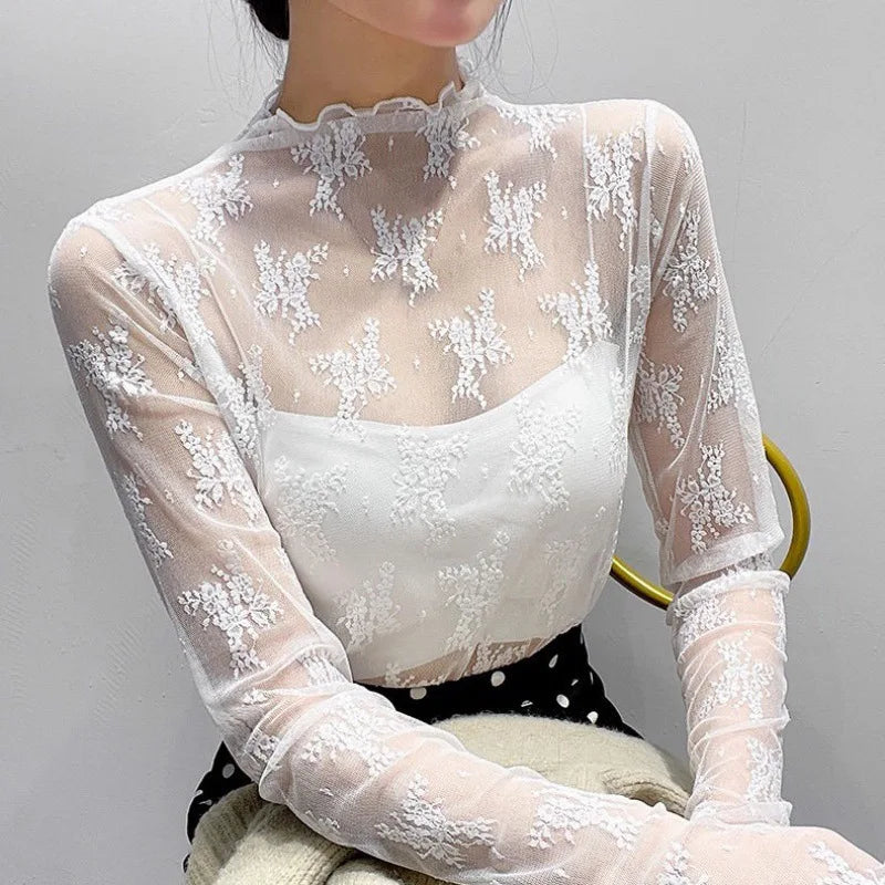 Floral Sheer Top