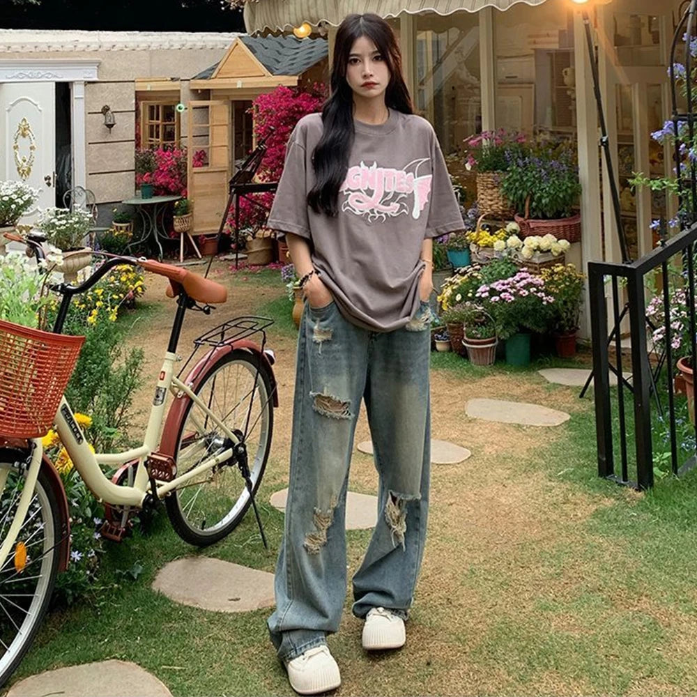 RetroRift Wide Jeans