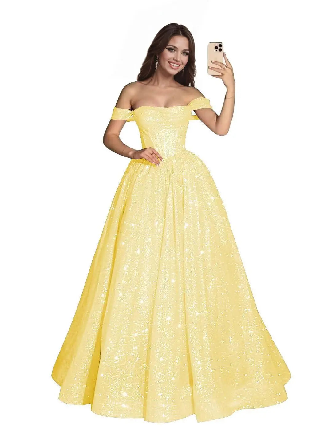 Sparkle Sweetheart Gown