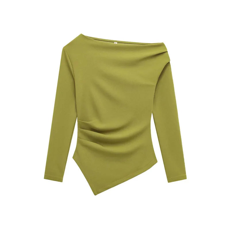 Asymmetry Slim Top