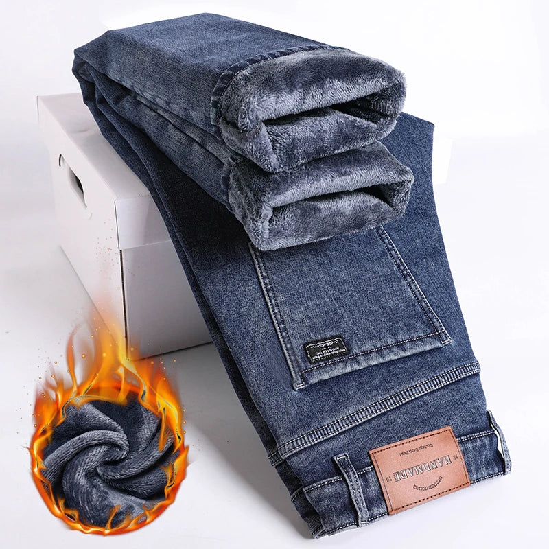 WinterPlush Straight Jeans
