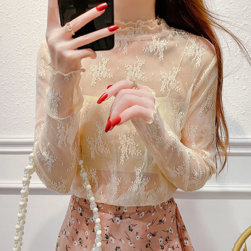 Floral Sheer Top