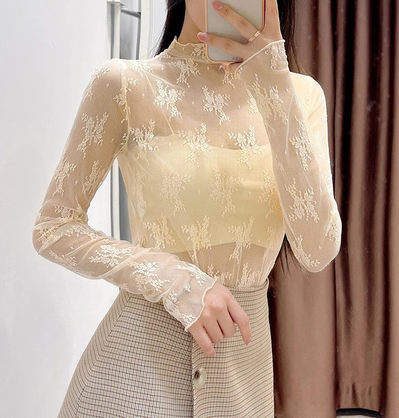 Floral Sheer Top