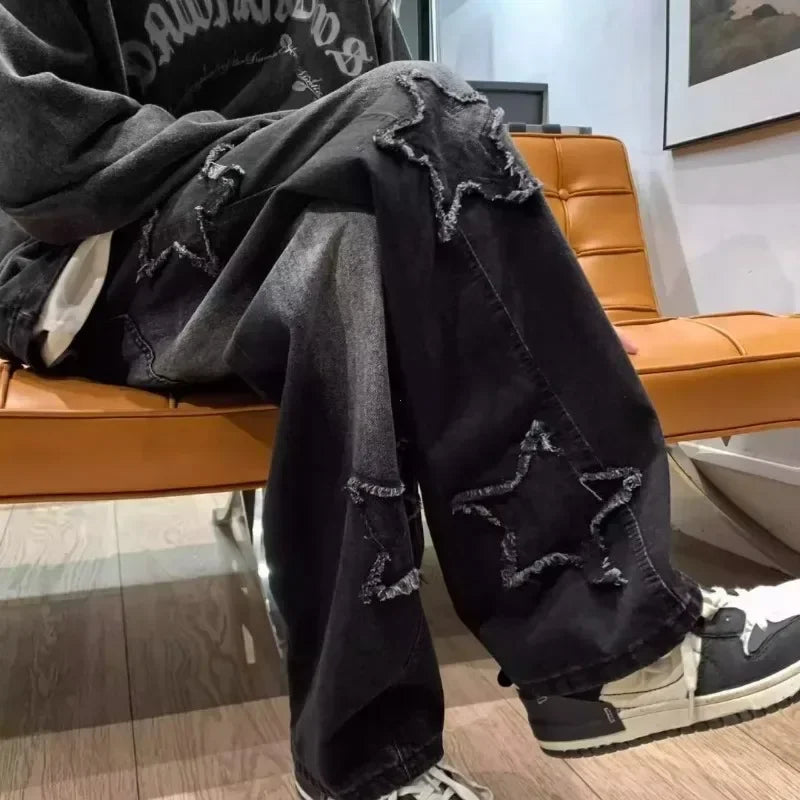 StarPatch Cargo Jeans