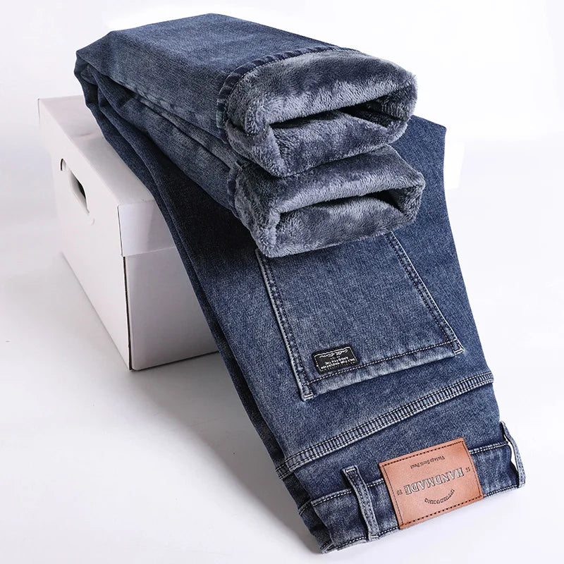 WinterPlush Straight Jeans