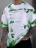 Tie Dye Letter Tee