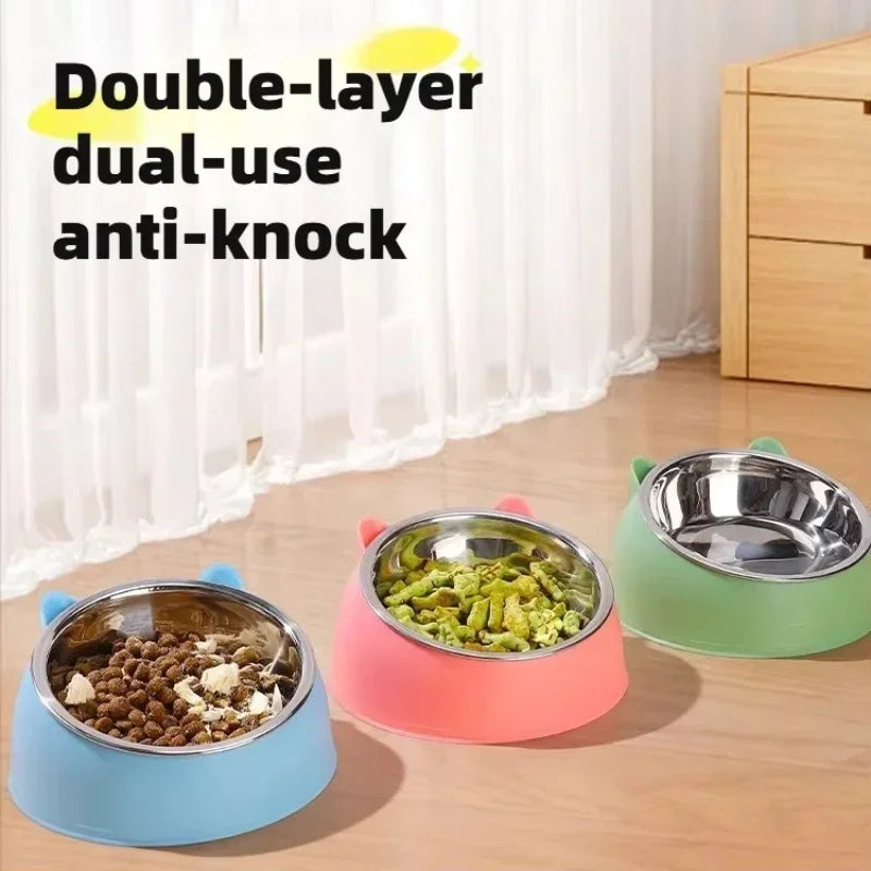 KittyEar Steel Bowl