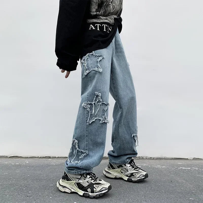StarPatch Cargo Jeans