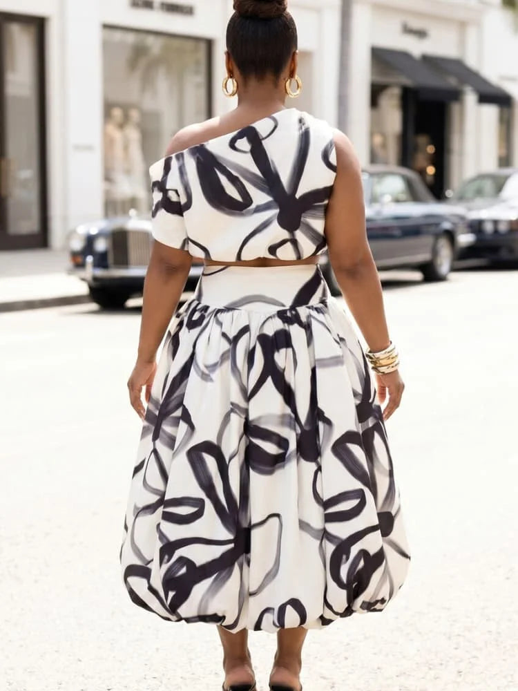 Bubble Skirt Set