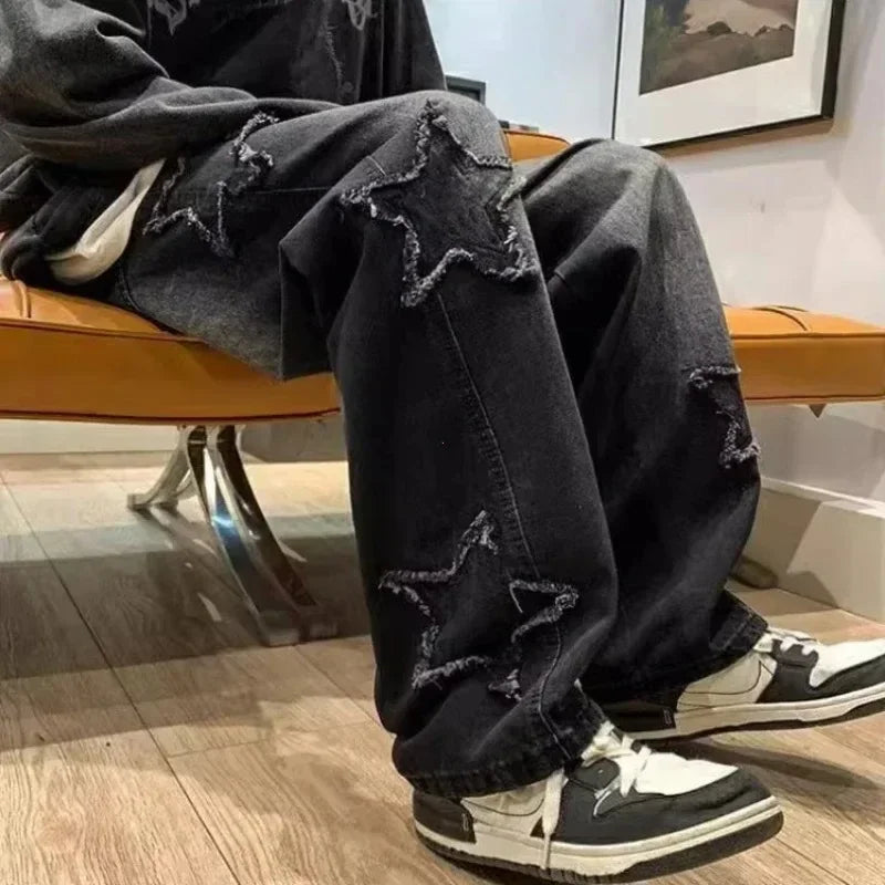StarPatch Cargo Jeans