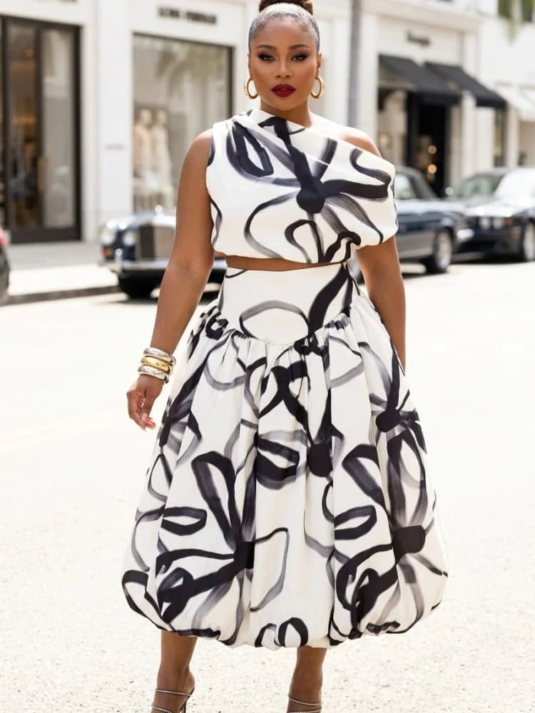 Bubble Skirt Set