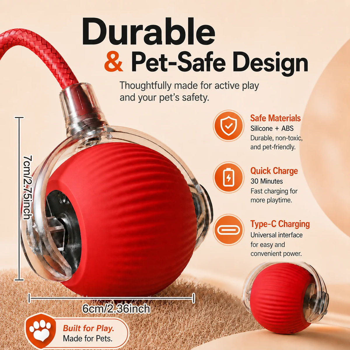 SmartRoll Dog Ball