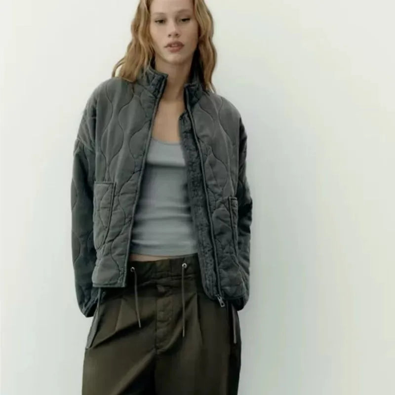 Quilted Puffer Jacket