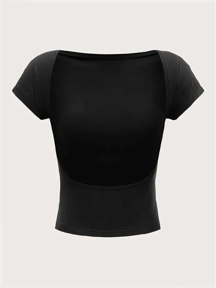 Backless Baby Tee