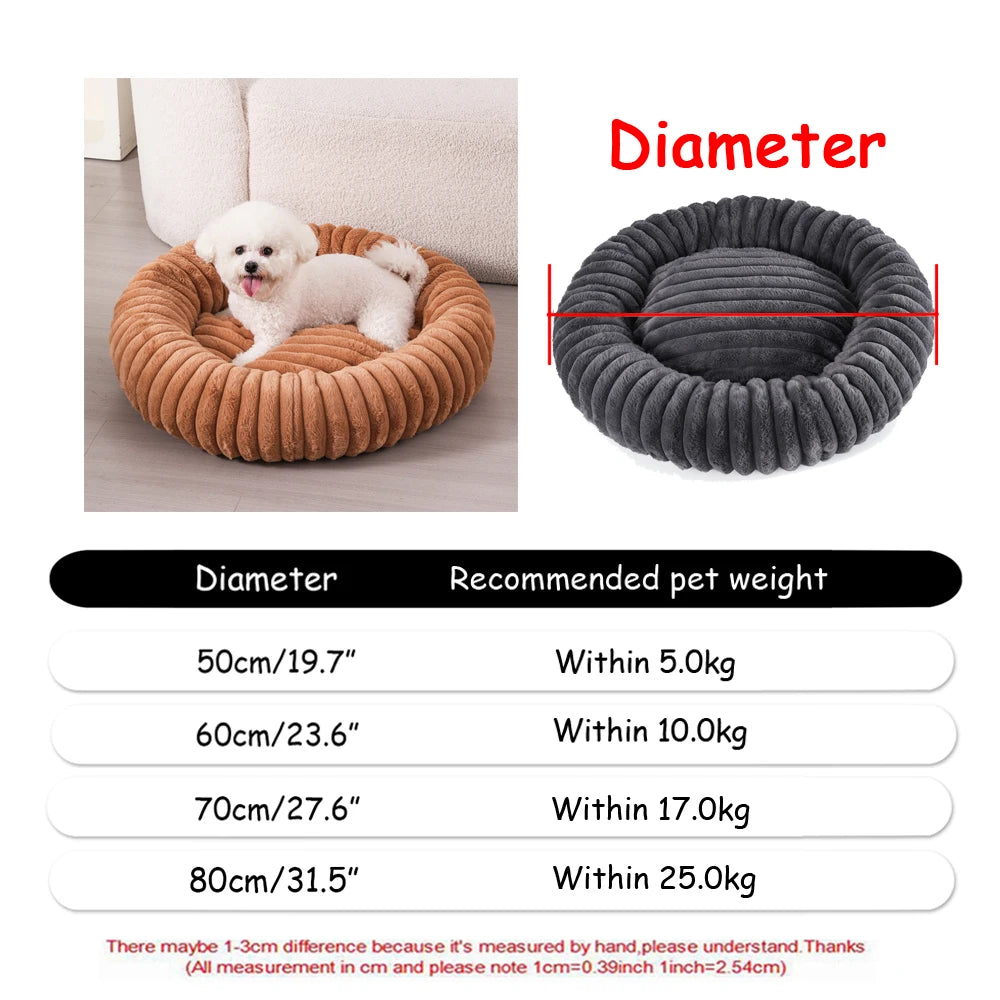 CozyRound Pet Bed