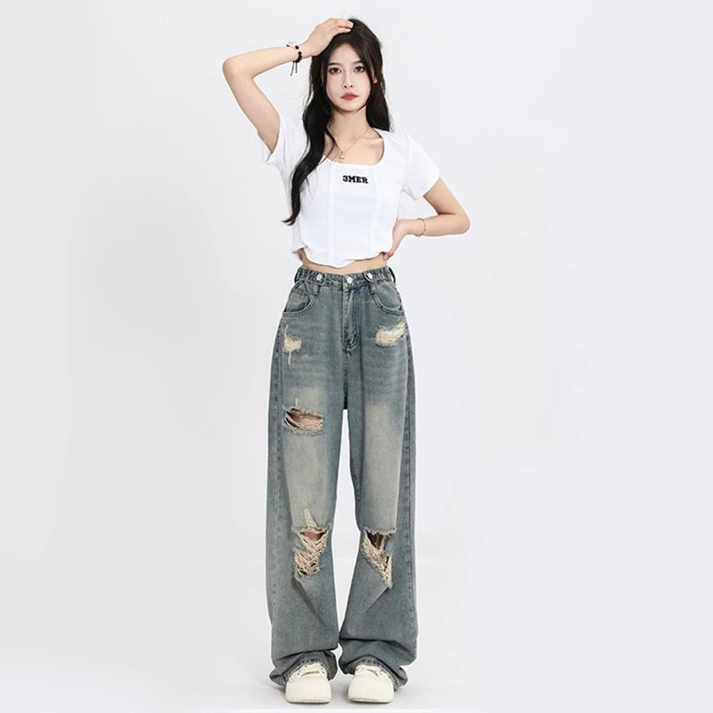RetroRift Wide Jeans
