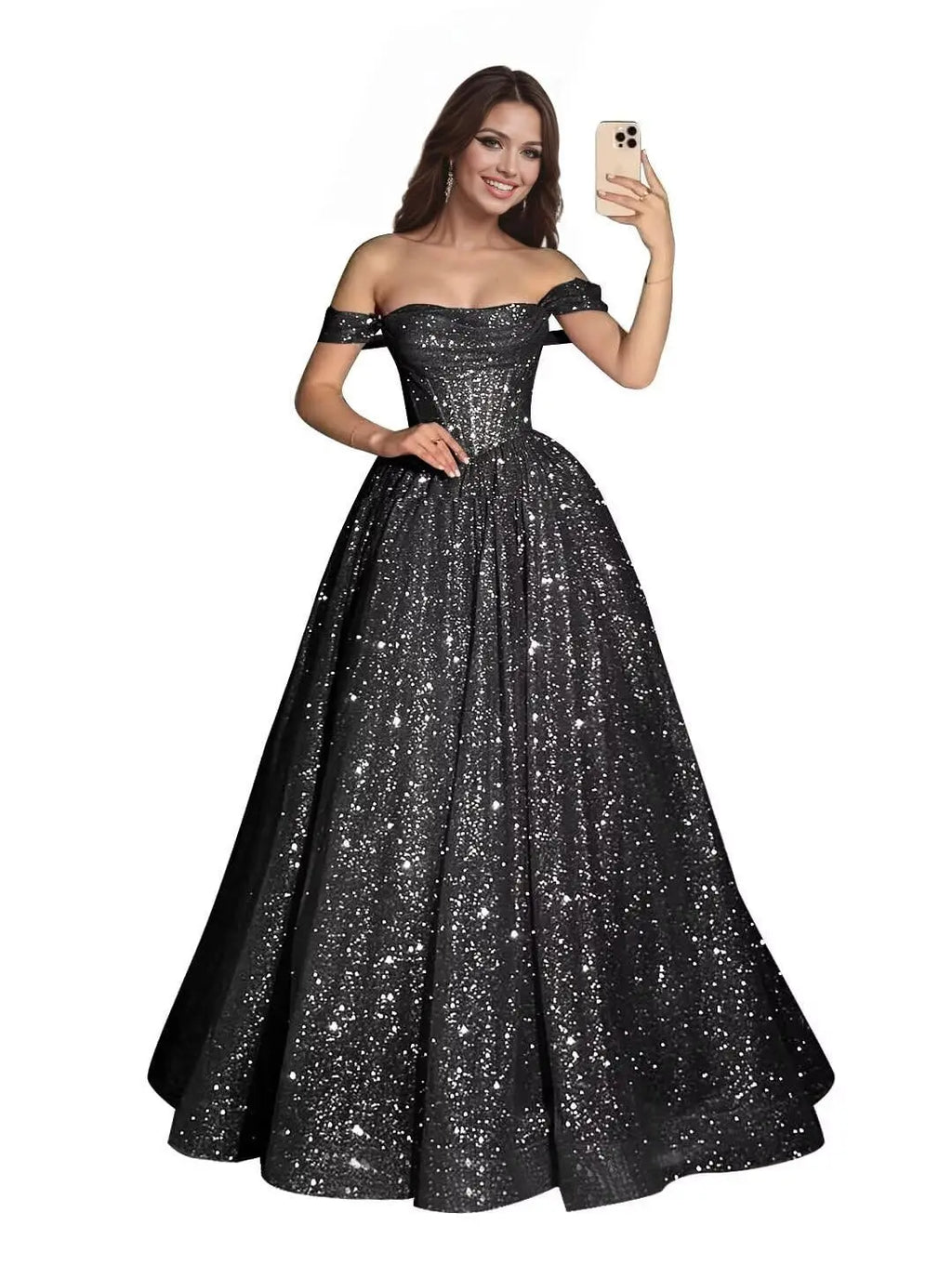 Sparkle Sweetheart Gown