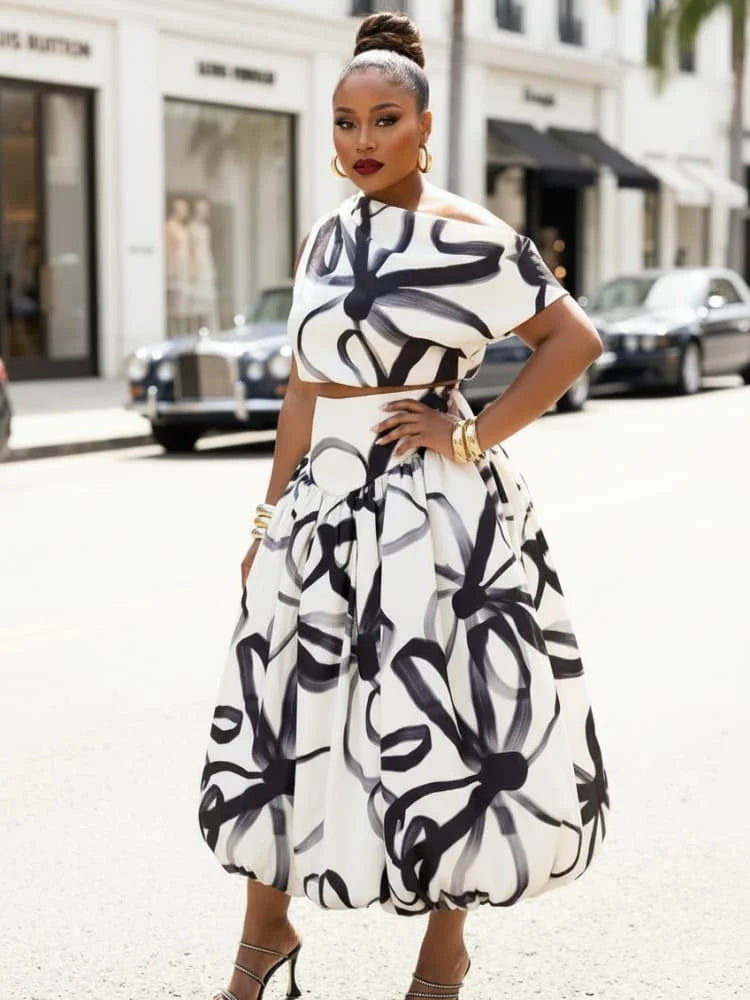 Bubble Skirt Set