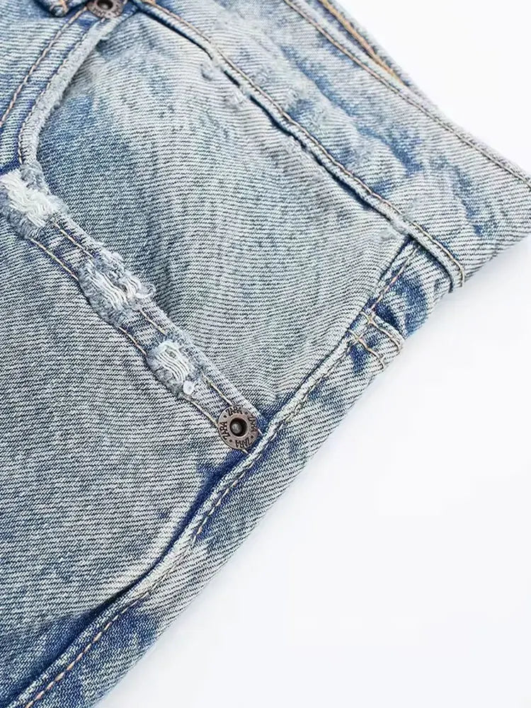 RetroRipped Patch Jeans