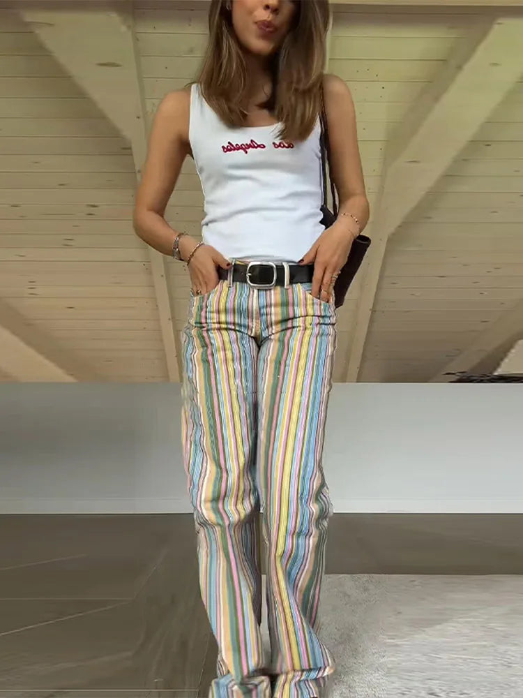 Rainbow Twist Jeans