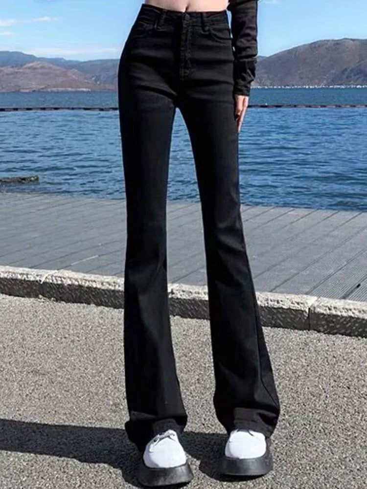 RetroFlex Flare Jeans