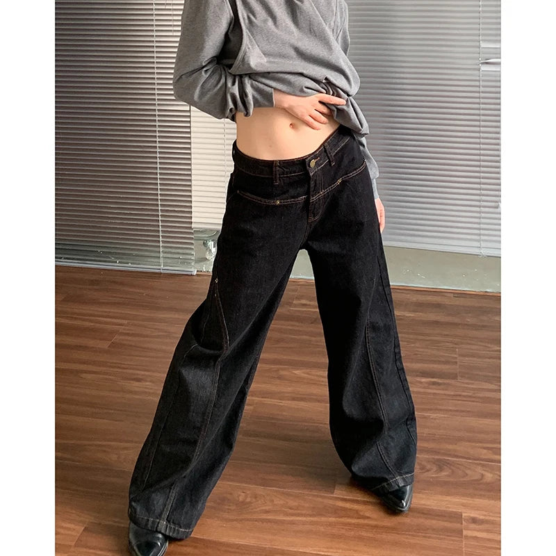 RetroWide Denim Jeans