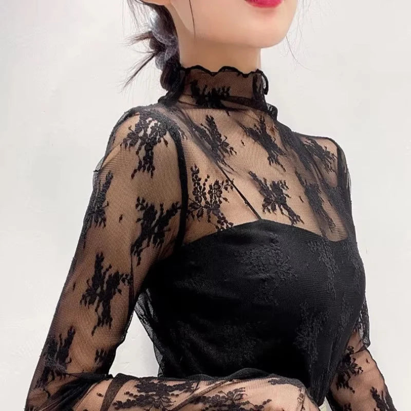 Floral Sheer Top