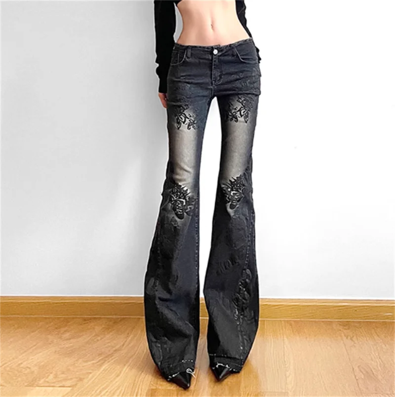 GothicWide Y2K Jeans