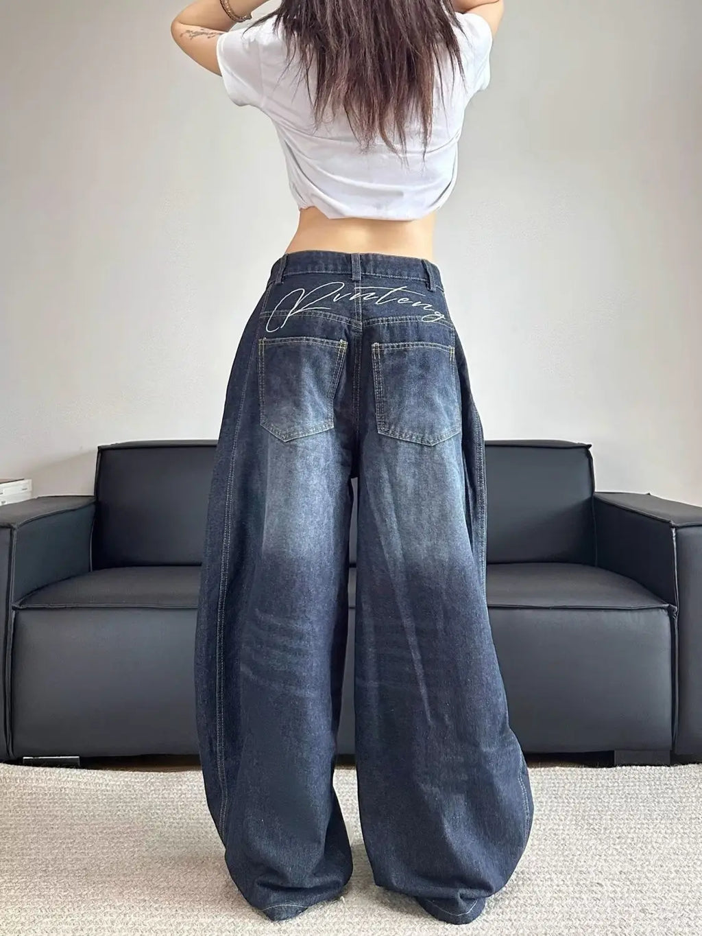 Vintage Embroidered Jeans