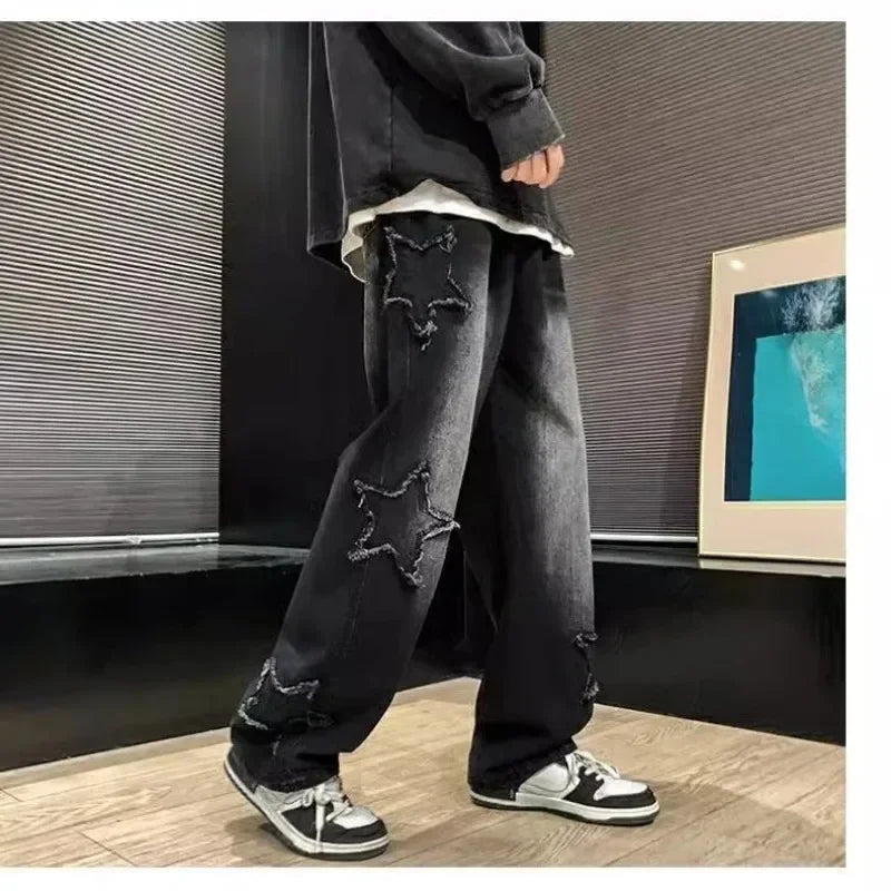 StarPatch Cargo Jeans