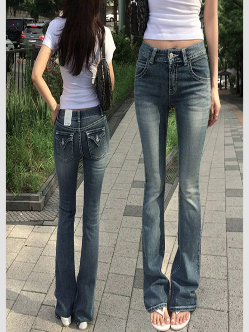 GothicBuddha Flare Jeans