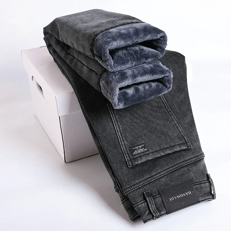 WinterPlush Straight Jeans