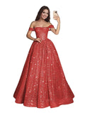 Luxe Sequin Ball Gown