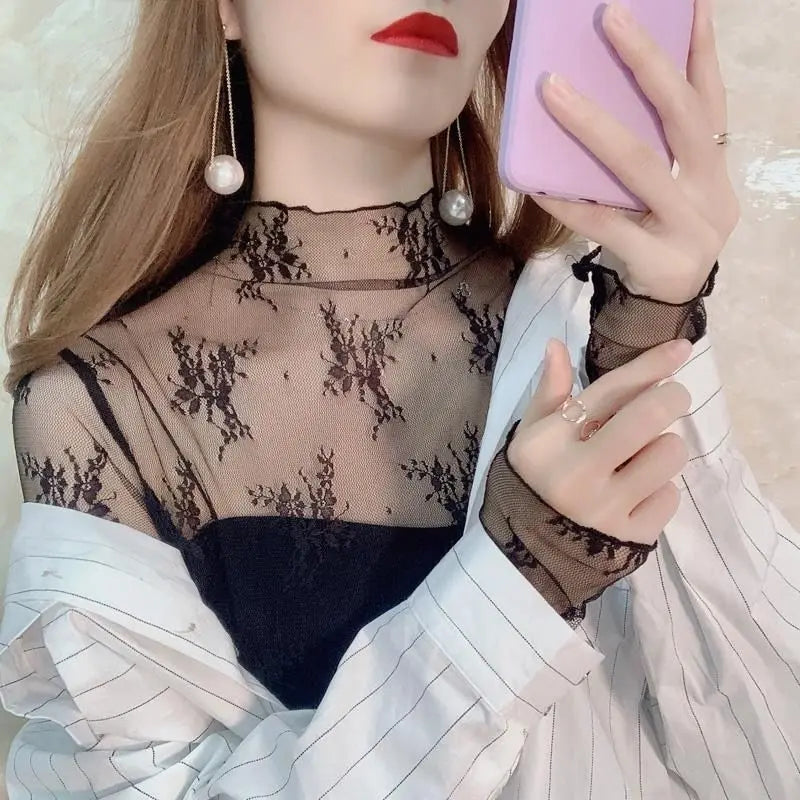 Floral Sheer Top
