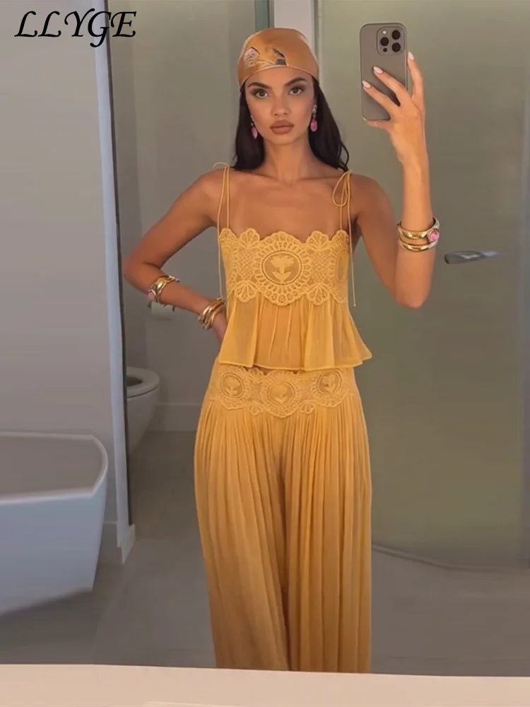 Lace Beach Set