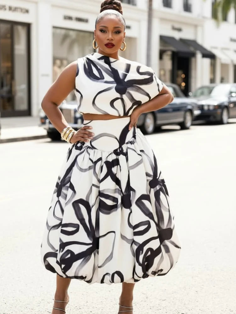 Bubble Skirt Set