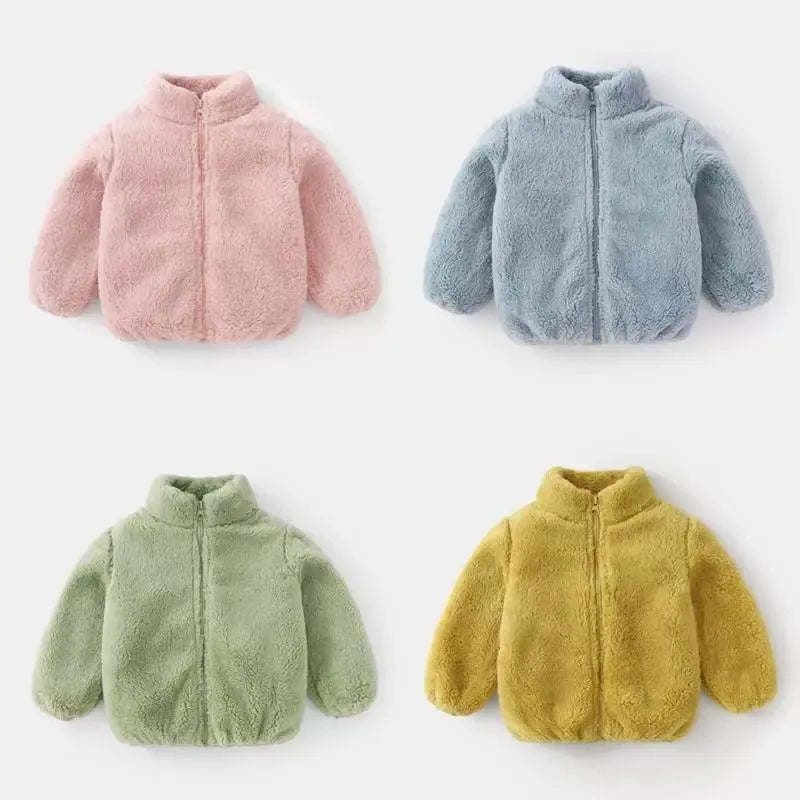 CozyPlush Kids Coat