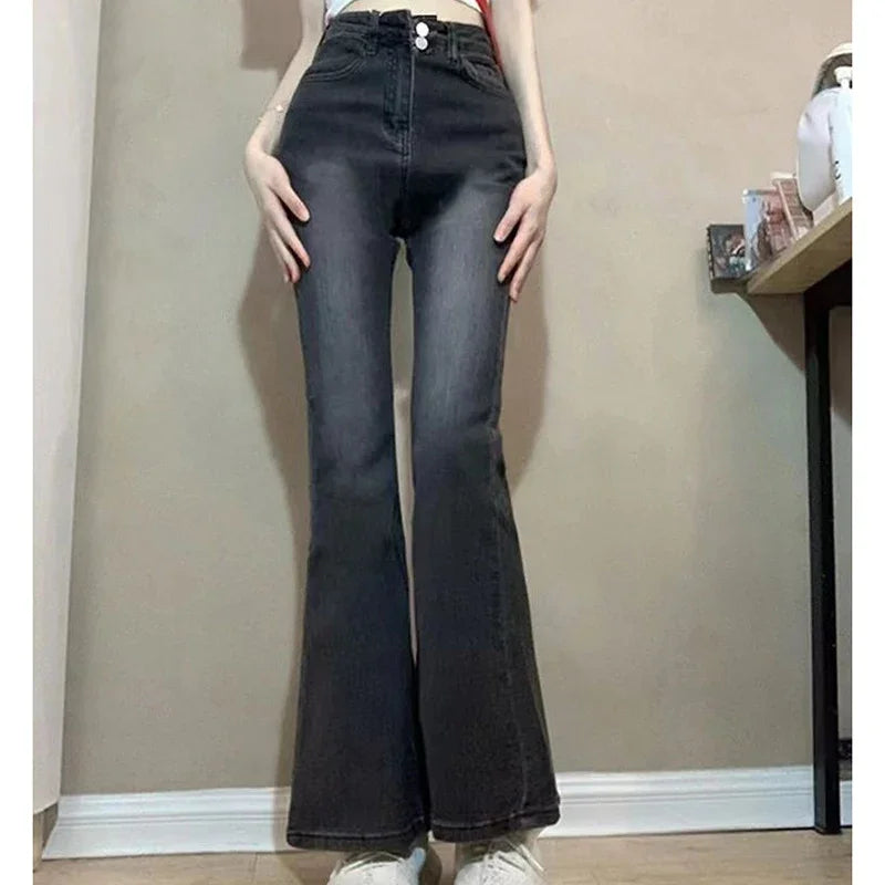 RetroFlex Flare Jeans